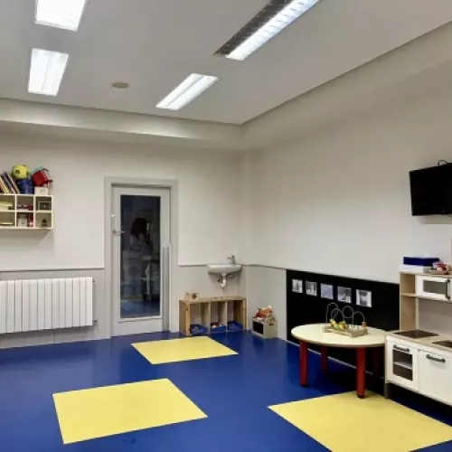Vista general del aula de 1 a 2 años