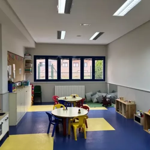 Vista general del aula de 1 a 2 años